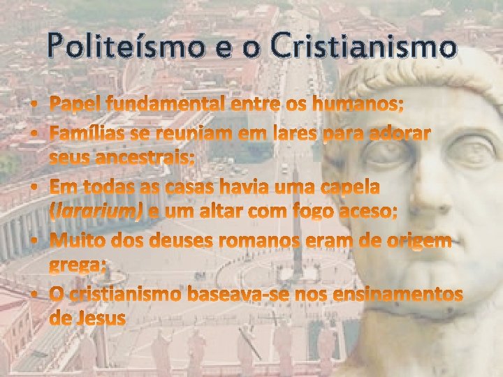 Politeísmo e o Cristianismo 