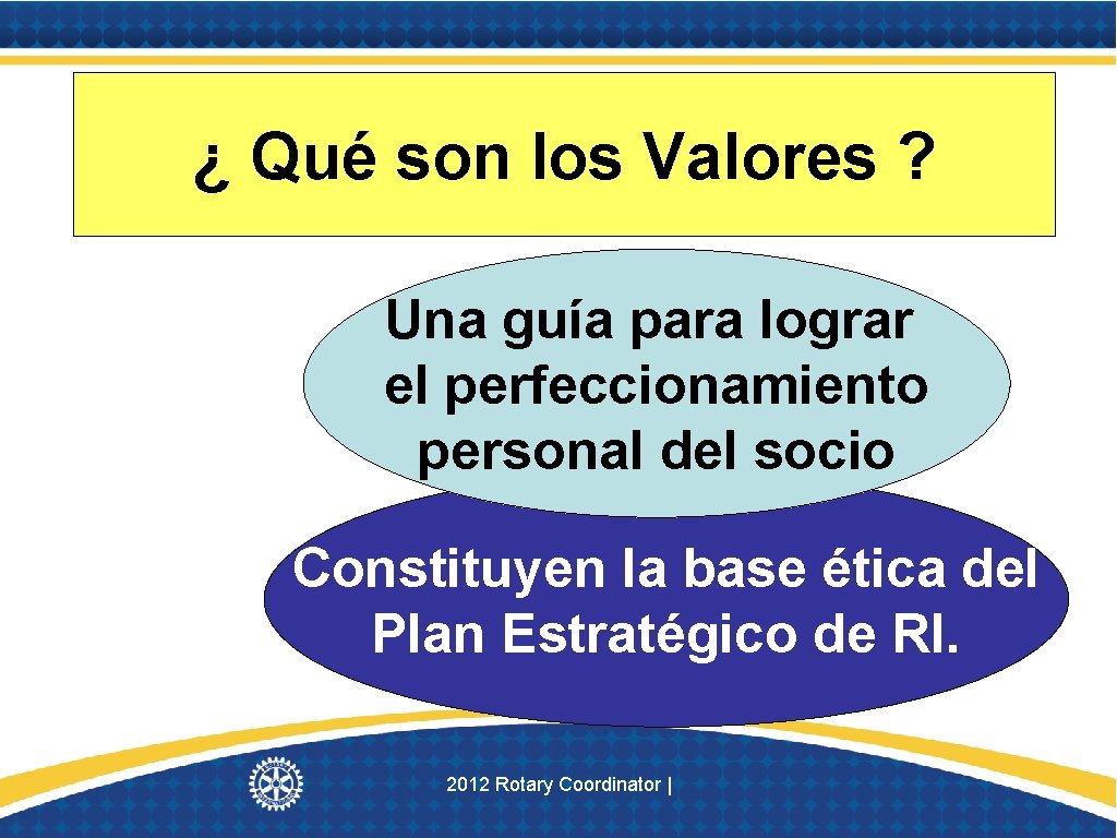 ¿ Qué son los Valores ? Una guía para lograr el perfeccionamiento personal del