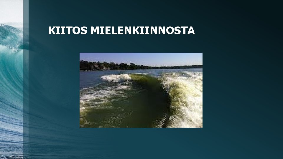 KIITOS MIELENKIINNOSTA KIITOS MIELENKIINNOSTA