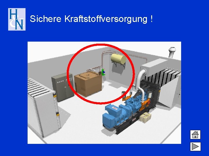 Sichere Kraftstoffversorgung ! 