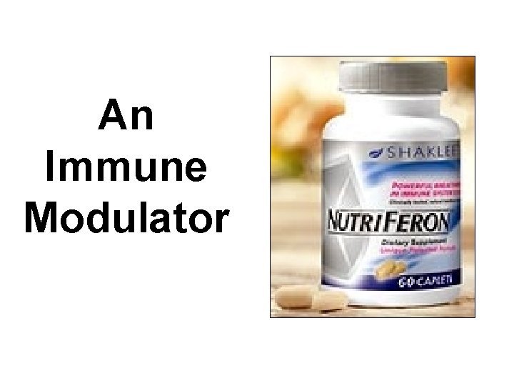 An Immune Modulator 