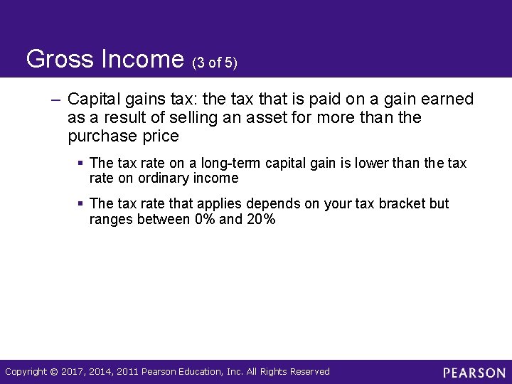 Gross Income (3 of 5) – Capital gains tax: the tax that is paid