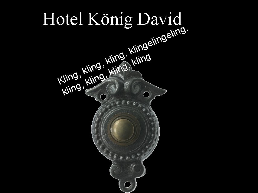 Hotel König Davidg, i l e g n i l k , g g
