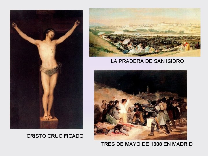 LA PRADERA DE SAN ISIDRO CRISTO CRUCIFICADO TRES DE MAYO DE 1808 EN MADRID