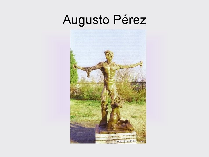 Augusto Pérez 