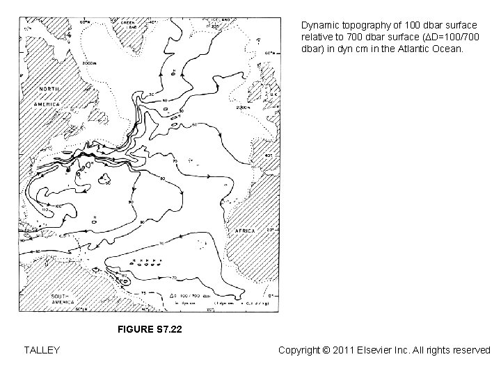 Dynamic topography of 100 dbar surface relative to 700 dbar surface (DD=100/700 dbar) in