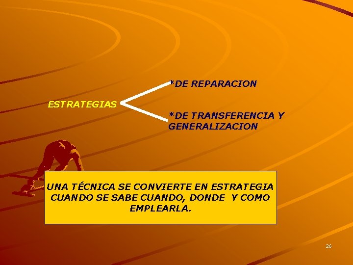 *DE REPARACION ESTRATEGIAS *DE TRANSFERENCIA Y GENERALIZACION UNA TÉCNICA SE CONVIERTE EN ESTRATEGIA CUANDO *DE REPARACION ESTRATEGIAS *DE TRANSFERENCIA Y GENERALIZACION UNA TÉCNICA SE CONVIERTE EN ESTRATEGIA CUANDO
