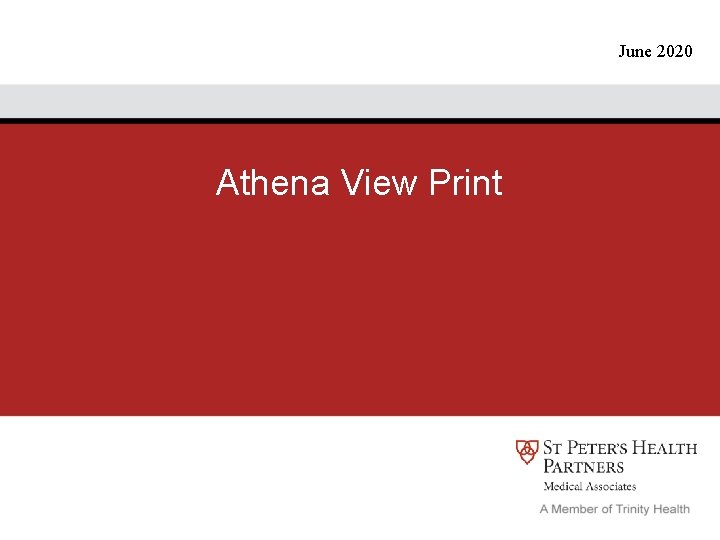 June 2020 Athena View Print 