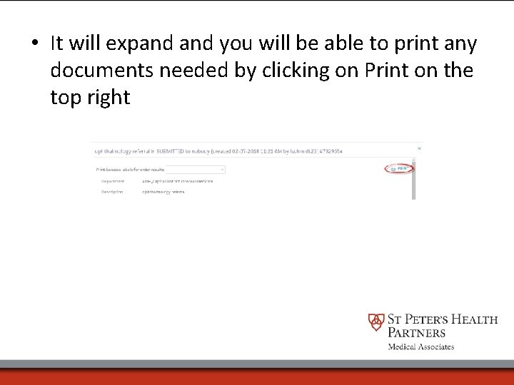  • It will expand you will be able to print any documents needed