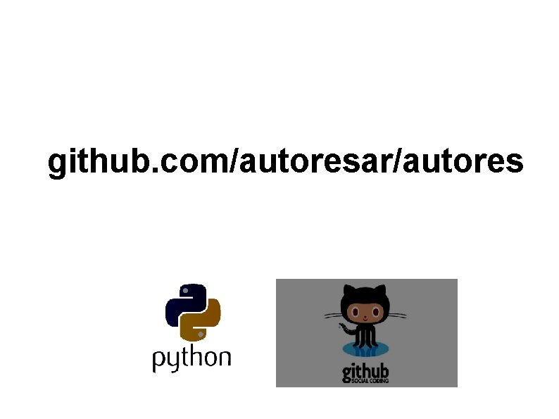 github. com/autoresar/autores 