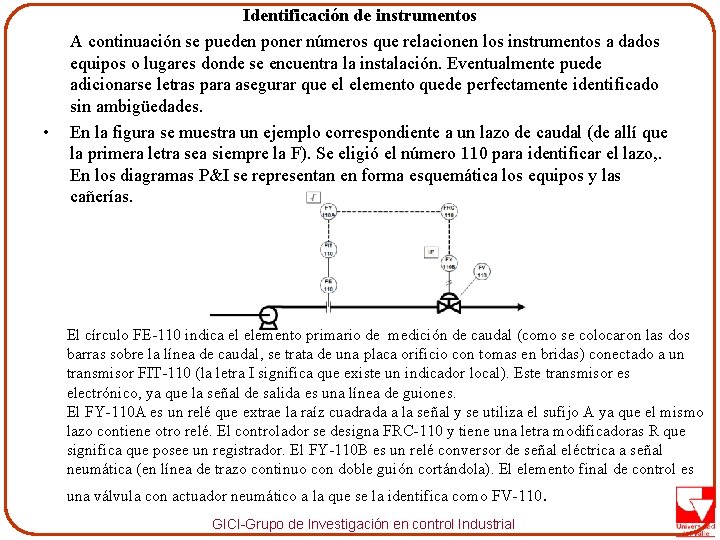  • Identificación de instrumentos A continuación se pueden poner números que relacionen los