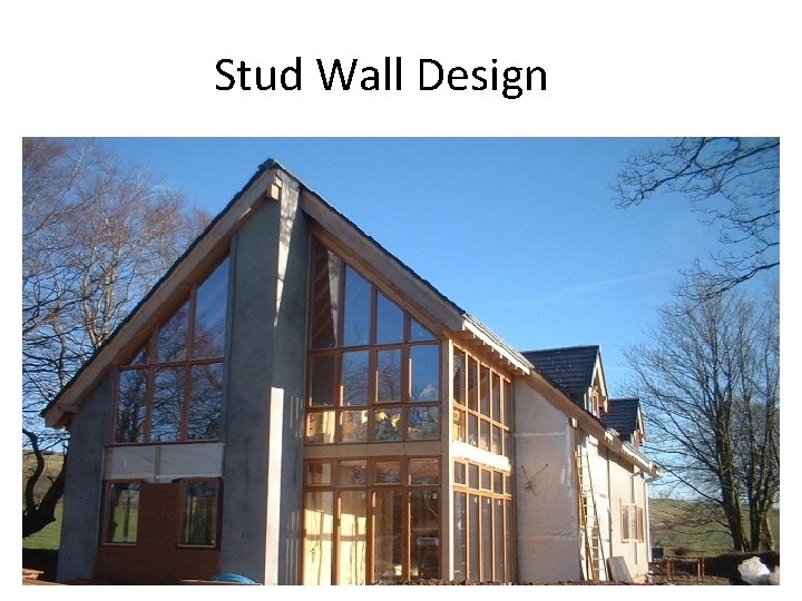 Stud Wall Design 