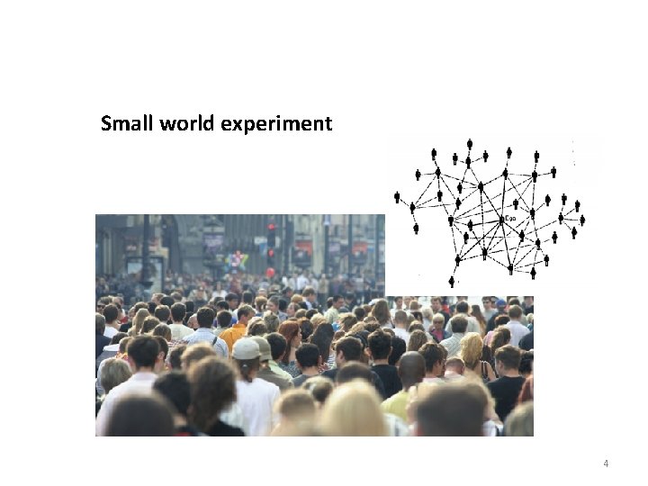 Small world experiment 4 