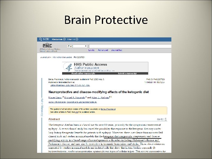 Brain Protective 