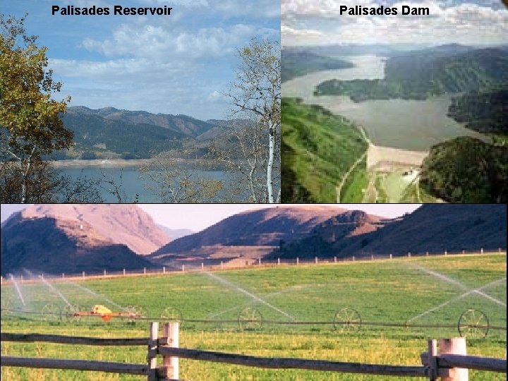 Palisades Reservoir Palisades Dam 