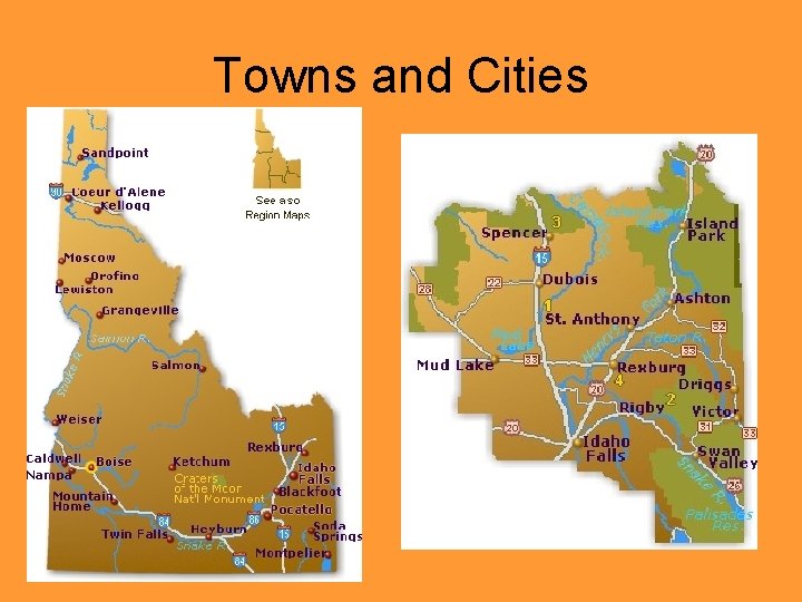 Towns and Cities 