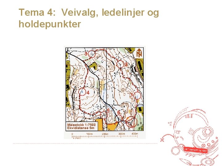 Tema 4: Veivalg, ledelinjer og holdepunkter 