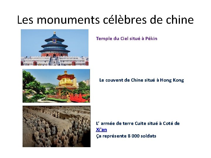 Les monuments célèbres de chine Temple du Ciel situé à Pékin Le couvent de