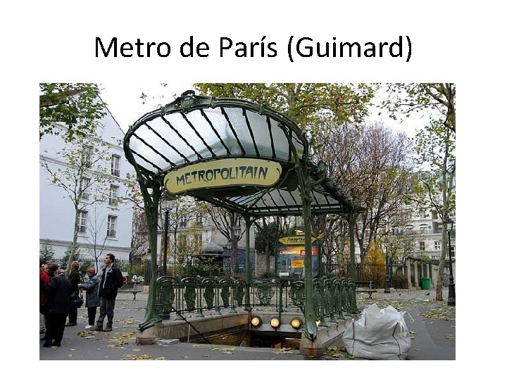 Metro de París (Guimard) 