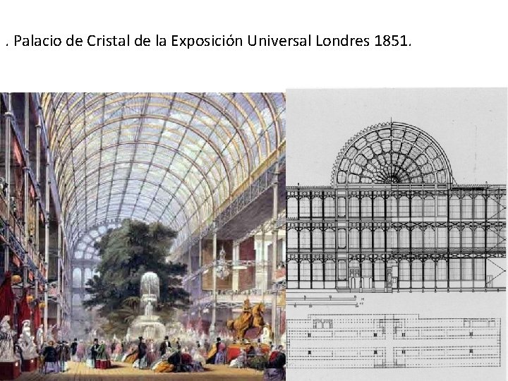 . Palacio de Cristal de la Exposición Universal Londres 1851. 