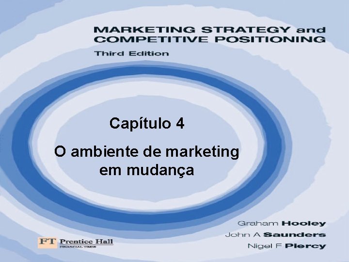 Capítulo 4 O ambiente de marketing em mudança 