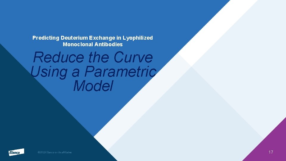 Predicting Deuterium Exchange in Lyophilized Monoclonal Antibodies Reduce the Curve Using a Parametric Model