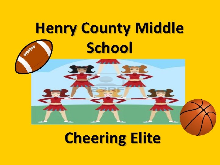 Henry County Middle School Cheering Elite 