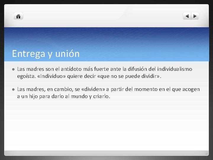 Entrega y unión l Las madres son el antídoto más fuerte ante la difusión