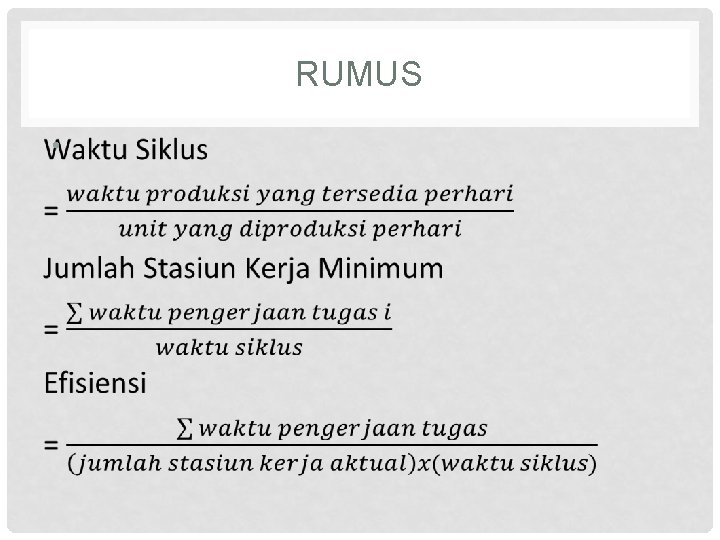 RUMUS • 