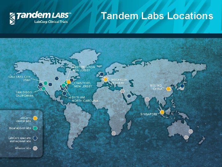 Tandem Labs Locations 