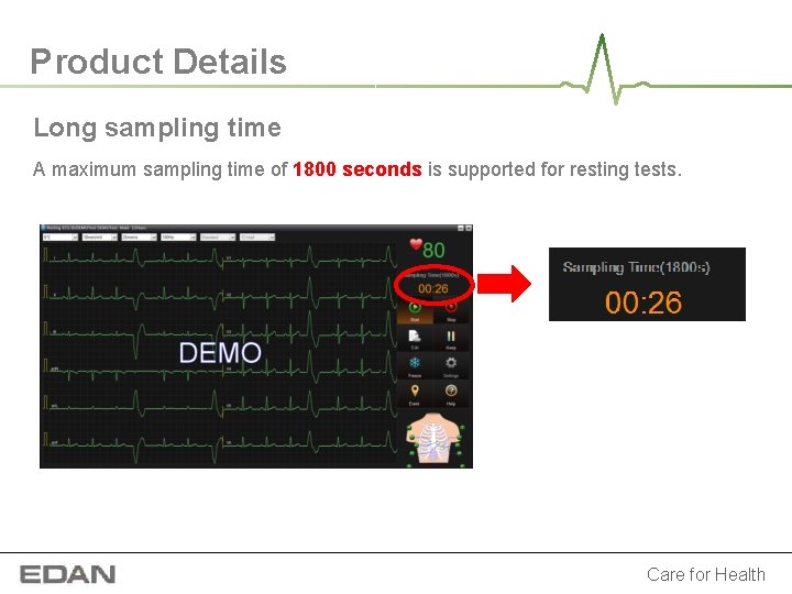 Product Details Long sampling time A maximum sampling time of 1800 seconds is supported Product Details Long sampling time A maximum sampling time of 1800 seconds is supported