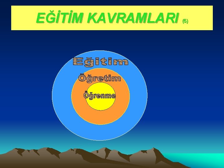 EĞİTİM KAVRAMLARI (5) 