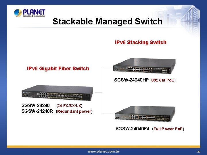 Stackable Managed Switch IPv 6 Stacking Switch IPv 6 Gigabit Fiber Switch SGSW-24040 HP Stackable Managed Switch IPv 6 Stacking Switch IPv 6 Gigabit Fiber Switch SGSW-24040 HP