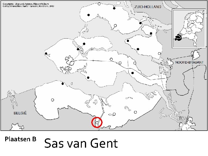 Plaatsen B Sas van Gent 