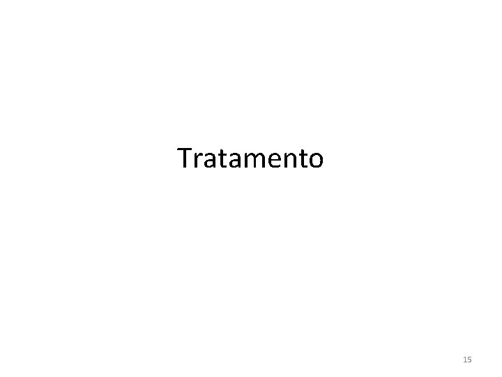 Tratamento 15 