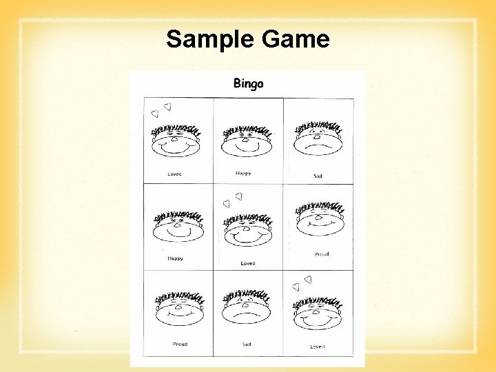 Sample Game 