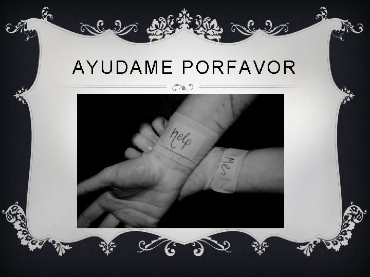 AYUDAME PORFAVOR 