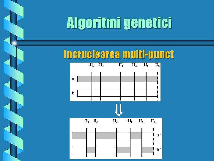 Algoritmi genetici Incrucisarea multi-punct 