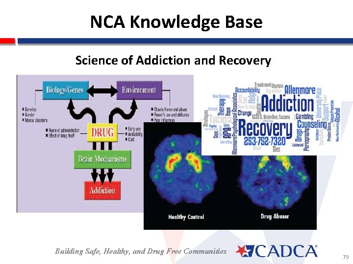 NCA Knowledge Base Science of Addiction and Recovery Building Safe, Healthy, and Drug Free