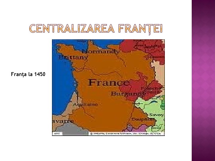 Franța la 1450 