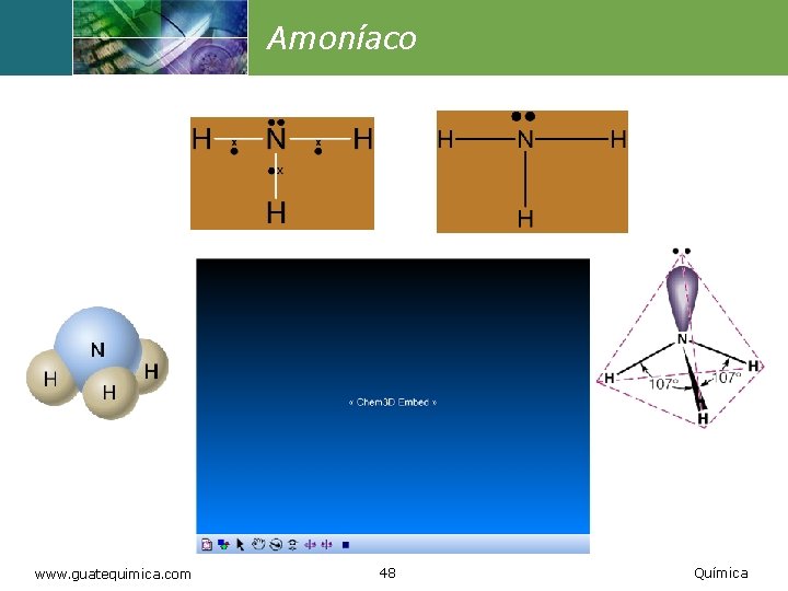 Amoníaco www. guatequimica. com 48 Química 