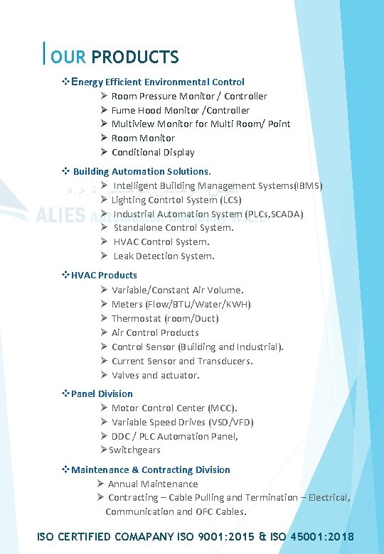 OURPOWER SOLUTIONS PRODUCTS v. Energy Efficient Environmental Control Ø Room Pressure Monitor / Controller