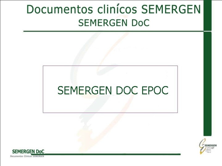 SEMERGEN DOC EPOC 