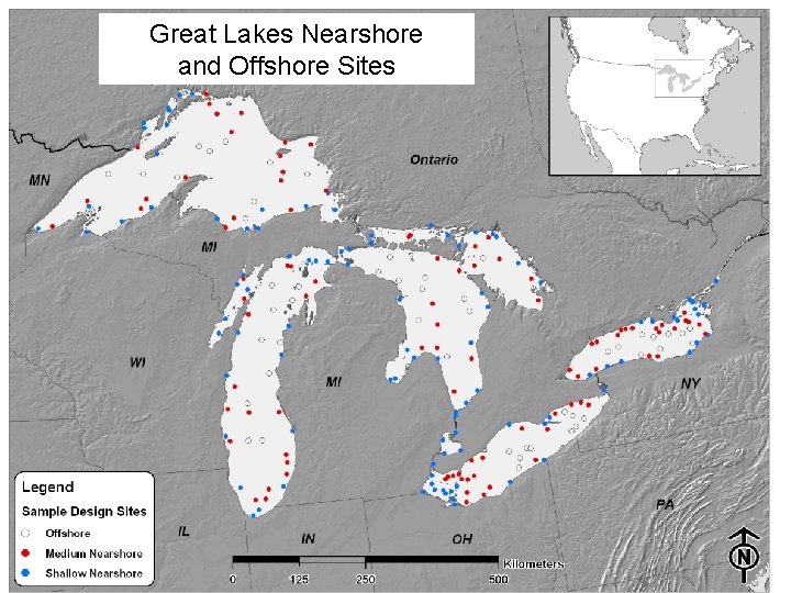 Great Lakes Nearshore and Offshore Sites 