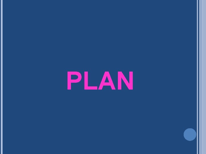 PLAN 