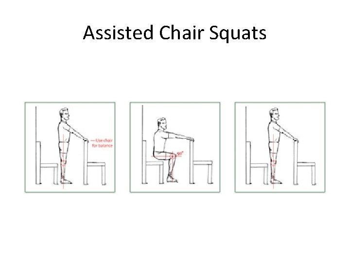 Assisted Chair Squats 