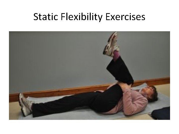 Static Flexibility Exercises 