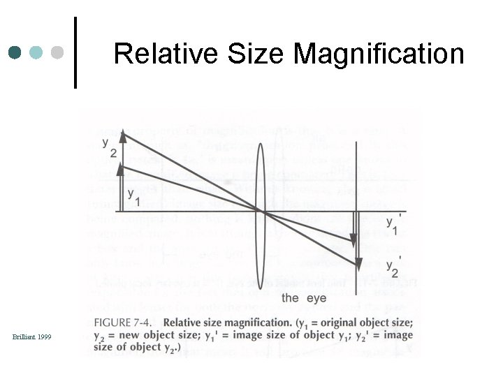 Relative Size Magnification Brilliant 1999 Relative Size Magnification Brilliant 1999