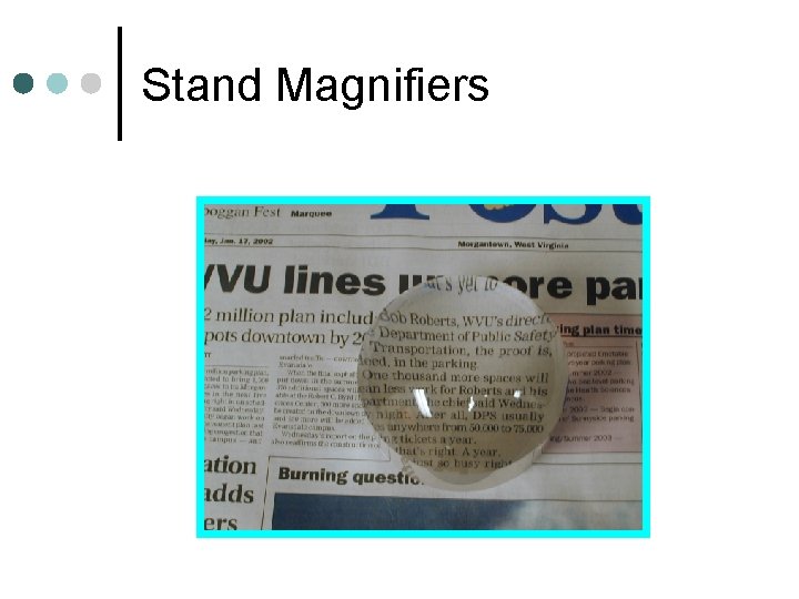 Stand Magnifiers Stand Magnifiers