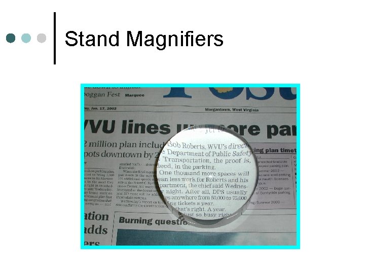 Stand Magnifiers Stand Magnifiers